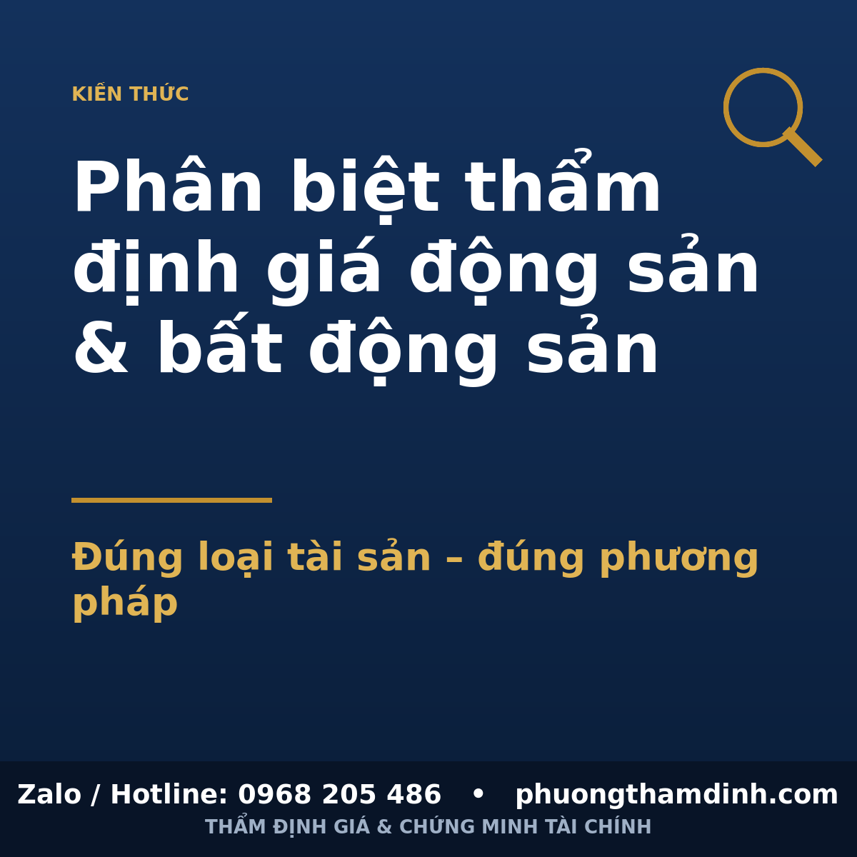 Phân biệt thẩm định giá động sản và bất động sản